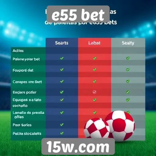Comparação entre e55 bet e outras plataformas de apostas