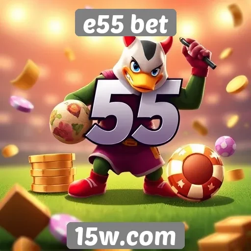 E55 Bet oferece variedade de jogos online